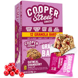 Cooper Street Granola Bakes - Soft Baked Oats, Grain & Seeds Breakfast Granola Cookie Bars - Nut & Dairy Free, Low Sodium, Healthy Lunchbox Snacks