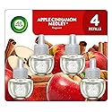 Air Wick Vibrant Plug-In Scented Oil Refills, 3 Count, Apple Cinnamon Medley, Air Freshener, Essential Oils, Eco Friendly