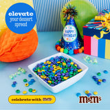 M&M’S WORLD Milk Chocolate Birthday Candy - 2lbs of Bulk Candy for Birthday Party, Party Favors, Goody Bag Stuffers and More