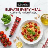 Tuscanini Italian Chili Pepper Paste, 1.94 oz | Made with Olive Oil | 3 Ingredients | Hot Chili Paste in Squeeze Tube | Bold Spicy Condiment