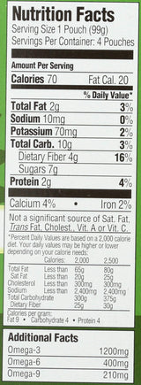 Mamma Chia Organic Vitality Squeeze Snack, Green Magic, USDA Organic, Non-GMO, Vegan, Gluten Free, and Kosher. Fruit and Vegetables with only 70