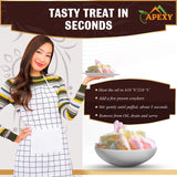 APEXY Authentic Prawn Crackers Uncooked, Crispy and Delicious Shrimp Chips for Party Appetizers and Snacks, No MSG, Cook and Serve, 8 oz (227g), Pack