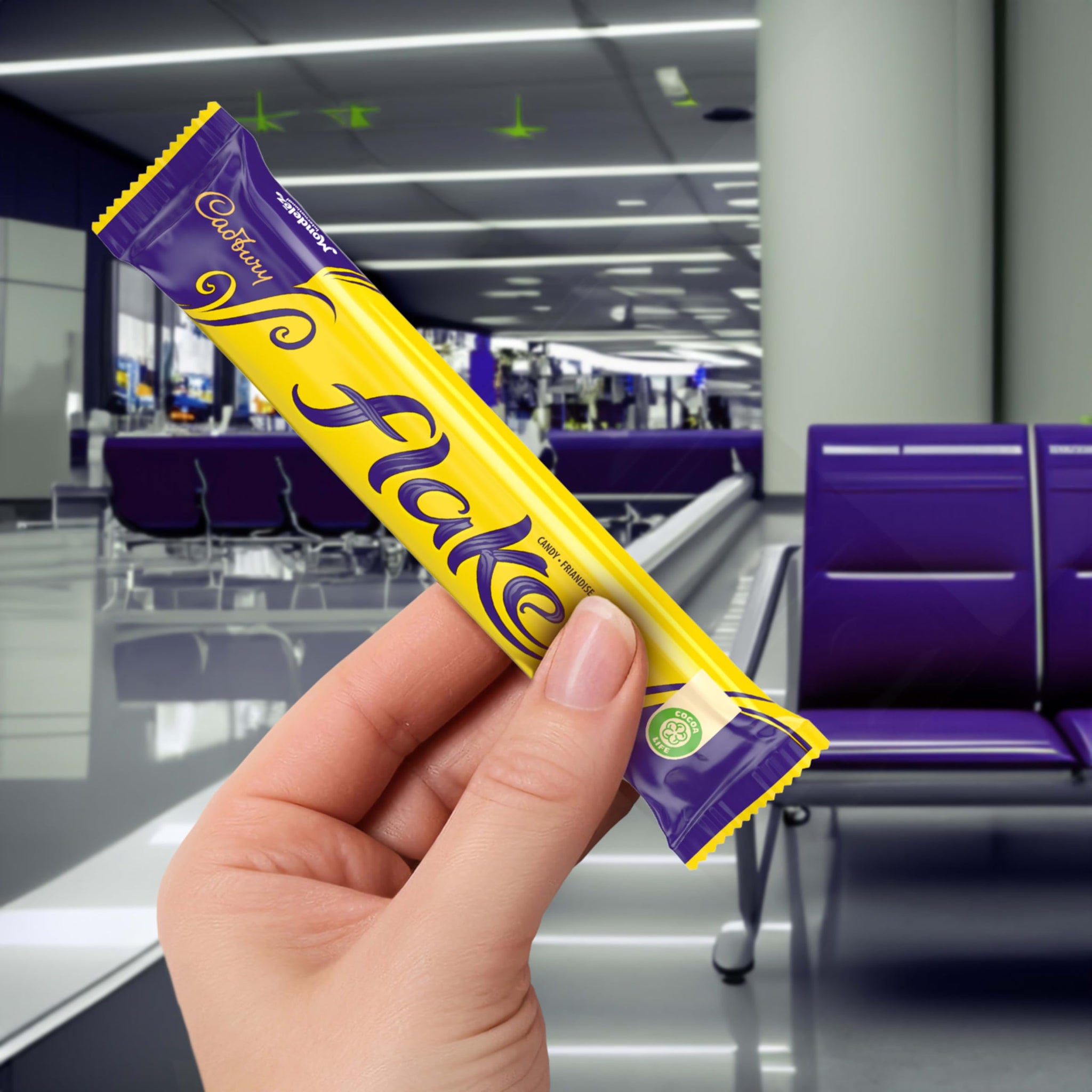 Cadbury Flake Bar Single 32G, (Pack of 24)
