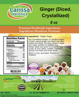 Ginger (Diced, Crystallized) (8 oz, ZIN: 528734) - 2 Pack