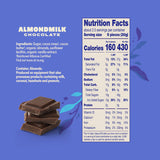 LOVO Dairy Free Almondmilk Milk Chocolate Bars, 8 Pack