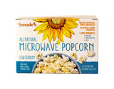 Smude's Brand All Natural Microwave Popcorn - Low Sodium | 3 Simple Ingredients - Popcorn, Smude’s Sunflower Oil, & Salt | Healthy Snack, Heart