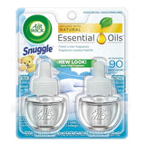 Air Wick Essential Oils Twin Refill Fresh Linen (2X.67) oz (Pack of 3)