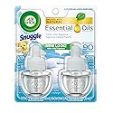 Air Wick Essential Oils Twin Refill Fresh Linen (2X.67) oz (Pack of 3)