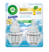 Air Wick Essential Oils Twin Refill Fresh Linen (2X.67) oz (Pack of 3)