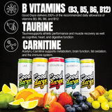 Good Daze Energy Drink with 200mg of Caffeine from Tea, Sugar Free, B Vitamins, L-Theanine, Pre Workout Performance with Antioxidants, Variety Pack