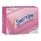Sweet'N Low Zero Calorie Sweetener Packets, 250 Ct, Kosher & Gluten Free, Low Glycemic Index, Individual Tea and Coffee Sweetener Packets