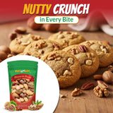 Deluxe Mixed Nuts In-Shell 5 Pounds,(80oz) | Raw and Unsalted Mixed Nuts | Fresh Snack Mix | Healthy and Delicious Nuts Mix | Kosher Friendly Mixed