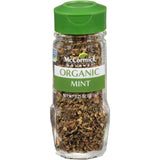 McCormick Gourmet Organic Mint, 0.25 Oz