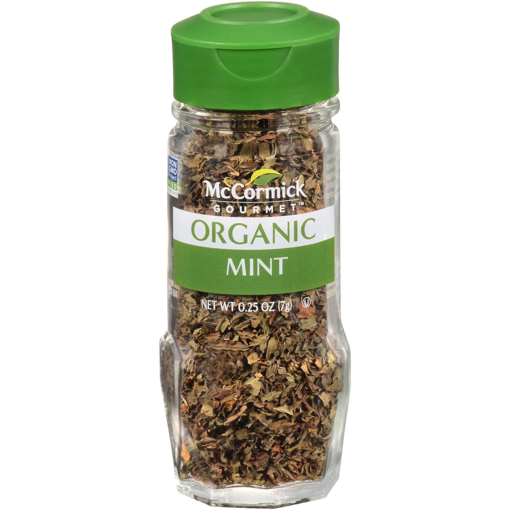 McCormick Gourmet Organic Mint, 0.25 Oz