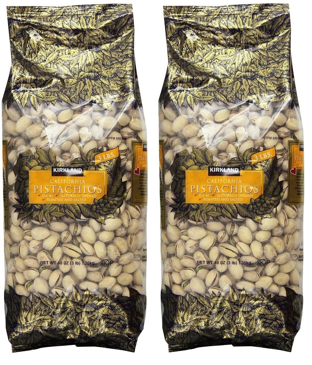 Kirkland Signature In Shell Pistachios, 2 Pack (3 Pound)