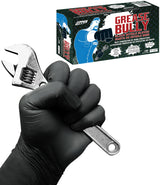 GREASE BULLY 6 mil Black Nitrile Gloves - Large -100ct