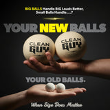 Clean Guy Wool Dryer Balls XL 3-Pack- Natural Fabric Softener, Reusable Laundry Dryer Balls -Reduce Drying Time, Static & Wrinkles- Hypoallergenic