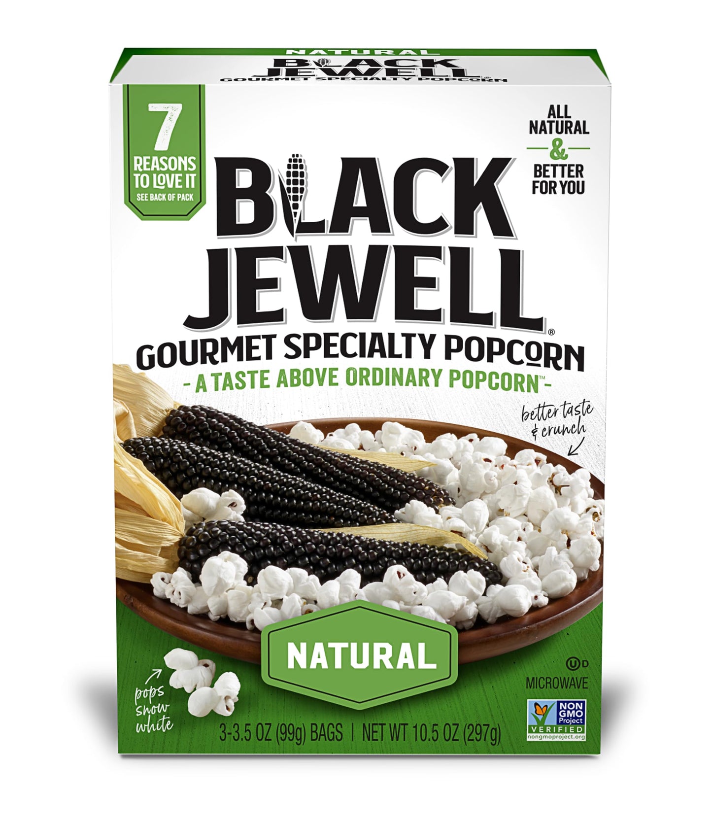 Black Jewell Gourmet Specialty, Natural, 10.5 Ounces (Pack of 6)