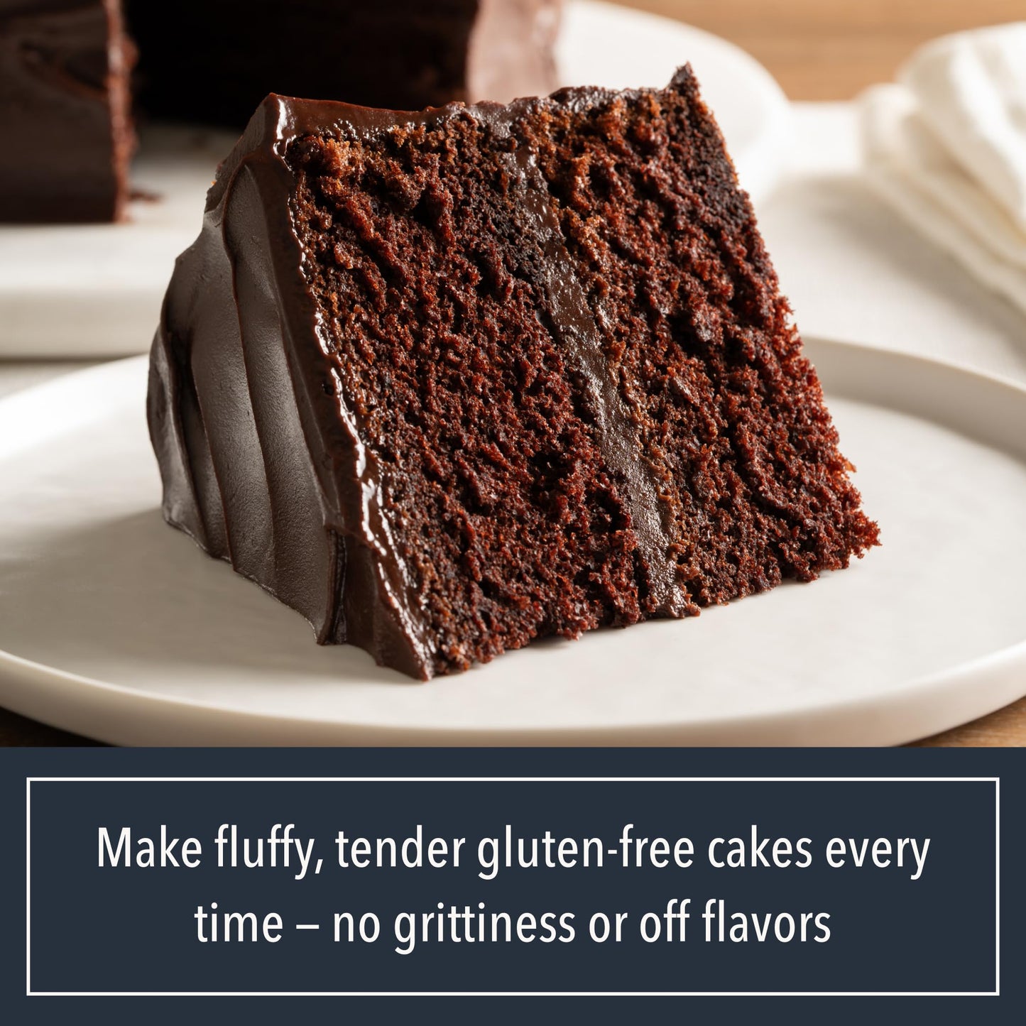 Reclamation Gluten Free Cake Flour 2 lb - Substitute 1:1 - Perfect for Cakes, Cupcakes, Bundt Cakes, and More - Rice Free - Made With Gluten-Free