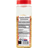 Lawry's Lemon Pepper Seasoning, 20.5 oz - One 20.5 Ounce Container of Lemon Pepper Blend to Add a Burst of Fresh Flavor to Vegetables, Fish, Seafood