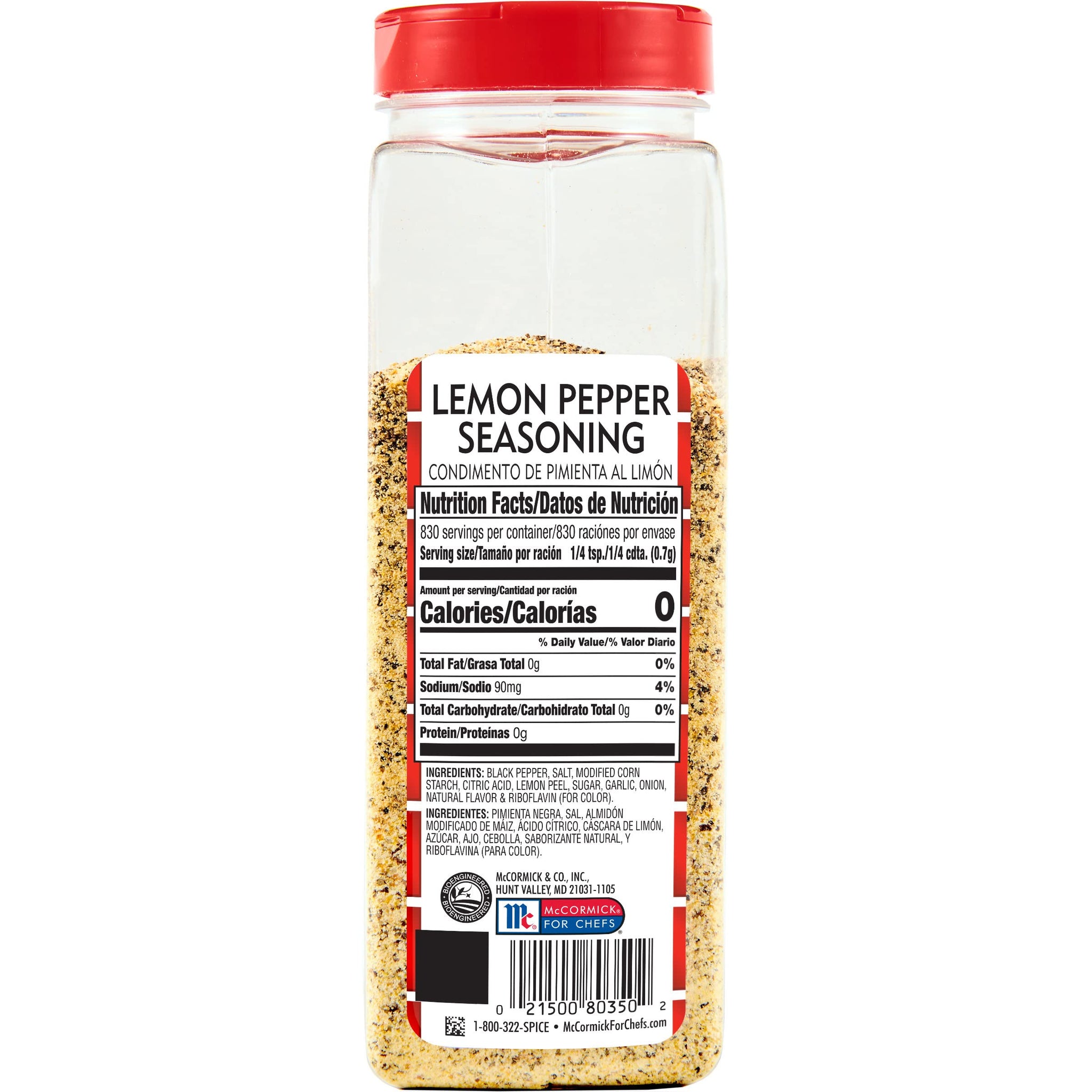Lawry's Lemon Pepper Seasoning, 20.5 oz - One 20.5 Ounce Container of Lemon Pepper Blend to Add a Burst of Fresh Flavor to Vegetables, Fish, Seafood