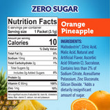Juicy Mixes Tropical Splash Dole- Powder Drink Mix - Sugar Free & Delicious, Makes 72 Flavored Water Beverages, 72.0 Count