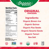 Mary's Gone Crackers Organic Original Crackers - Gluten-Free, NON-GMO, Vegan & Whole Grain, 4 Ounce (Pack of 1)