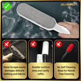 Lint Brush, Pet Hair Remover, Lint Remover for Clothes, Sofa, Carpets, Car Seats. Cat Hair Remover. Dog Hair Remover Laundry. Double-Sided. Reusable