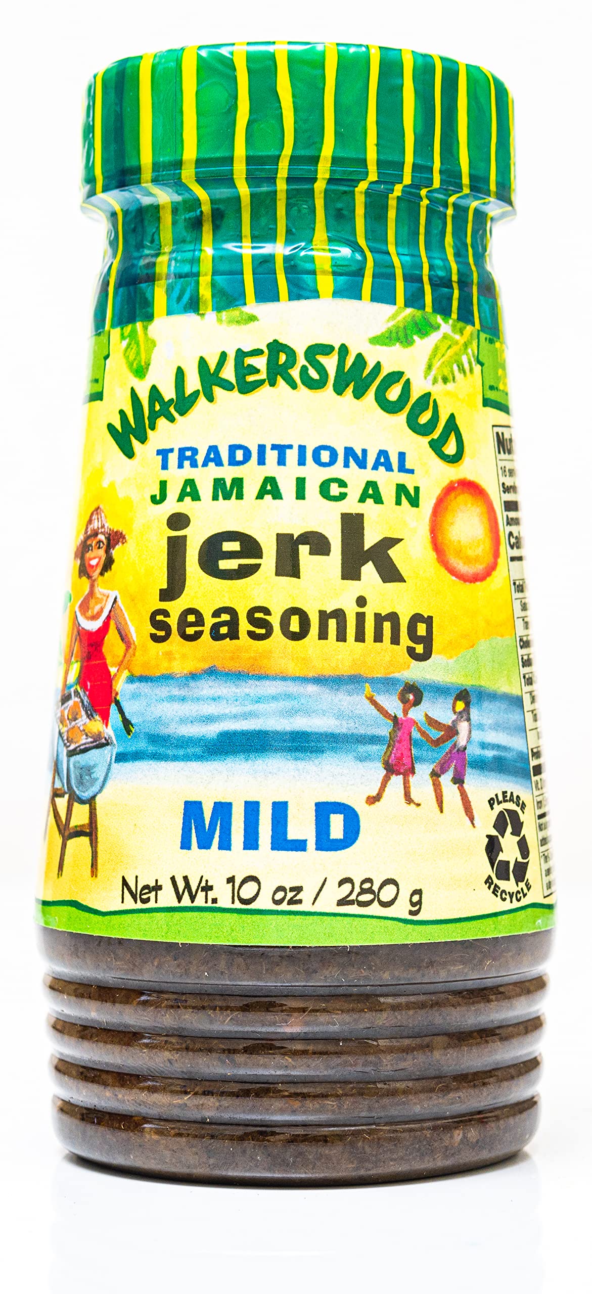 Walkerswood Traditional Jamaican Jerk Seasoning, Mild, 10 oz