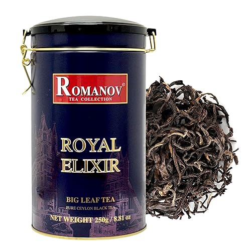Romanov Tea | Royal Elixir | Big Leaf | Pure Ceylon Black Tea | 250 g (1)
