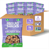 Absurd Snacks Chickpea & Granola Crunch Mix, Nut-Free, Gluten-Free, Plant-Based Snack, Good Source of Protein & Fiber 1.5 Ounce (Pack of 8), Rosemary