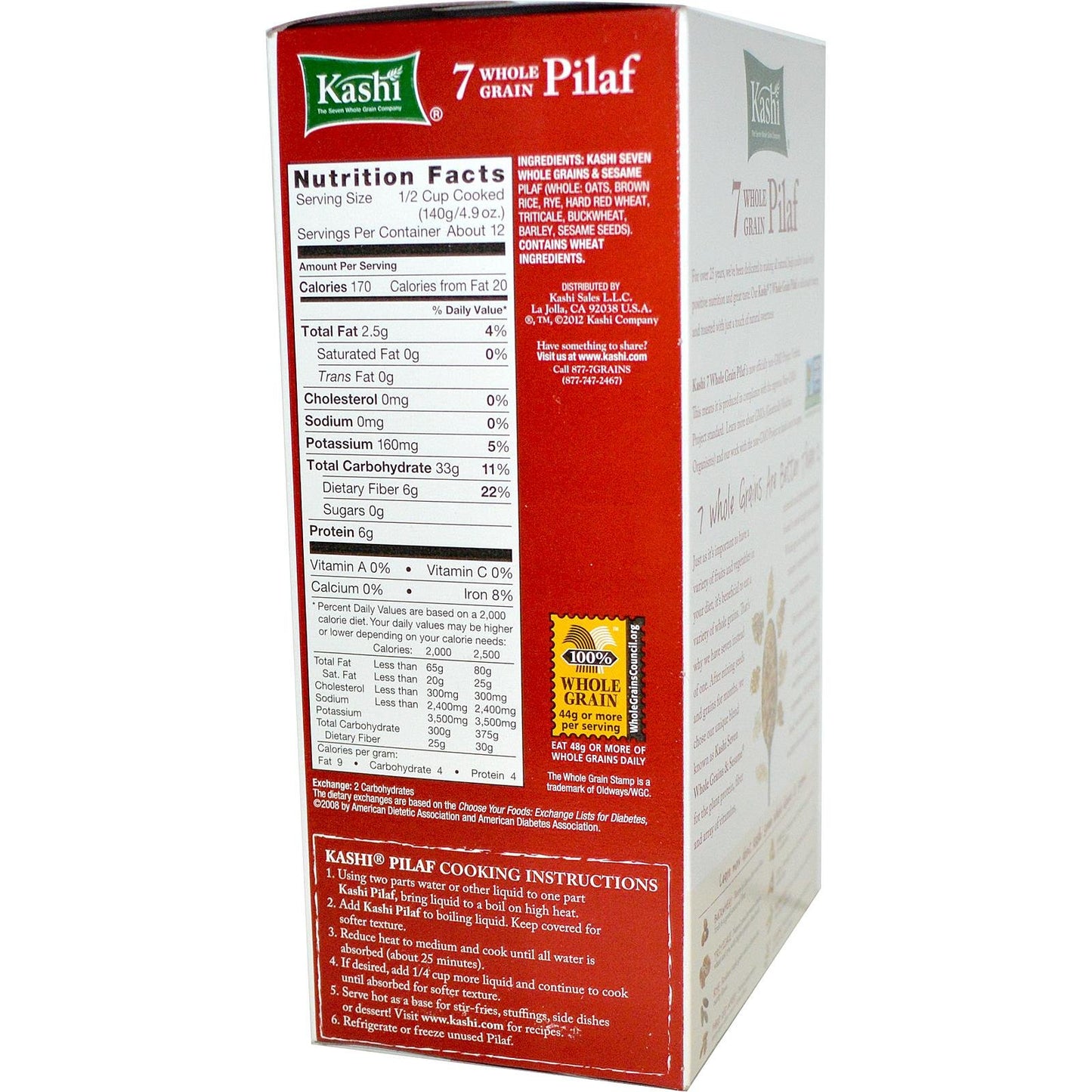 Kashi Cereal 7whlgrn Pilaf