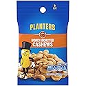 Planters Honey Roasted & Salted Cashews (3oz Bag, Pack of 6)