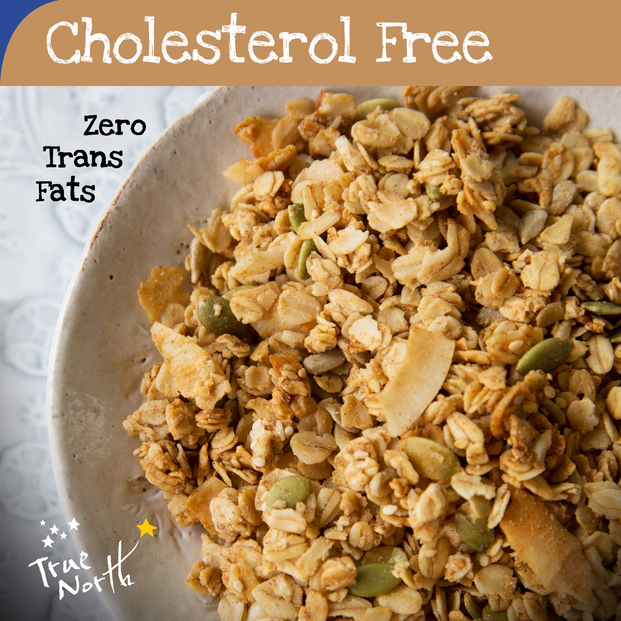 True North Granola - Maple Vanilla Granola, Low Carb, Nut Free and Non-GMO, Bulk Bag, 25 lb.