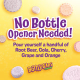 Wonka Bottle Caps, Fizzy Hard Candy, 5 Ounce Theater Candy Boxes (Pack of 10)