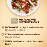 Healthy Choice Cafe Steamers General Tso's Spicy Chicken, Convenient Microwave Meal Made With No Preservatives, Frozen Meal, 10.3 OZ Bowl