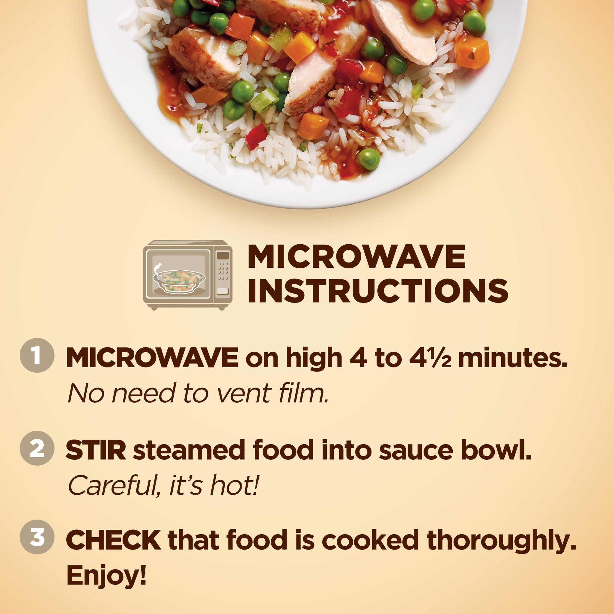 Healthy Choice Cafe Steamers General Tso's Spicy Chicken, Convenient Microwave Meal Made With No Preservatives, Frozen Meal, 10.3 OZ Bowl