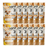 Barnana - Organic Chewy Dipped Banana Bites, Peanut Butter, Chewy Banana Snack, Made With Real Fruit, Kosher, USDA Organic, Paleo (3.5 oz, 12-Pack)