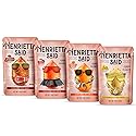 Henrietta Said Wing-Flavored Peanuts - Variety Pack - Truly Good Foods Shelled Snacking Nuts - Bold Flavors - Savory & Spicy - Jumbo Flavored Peanuts