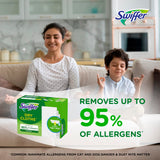Swiffer Sweep + Mop, Dry Pads Refill, Floor Cleaner for Dirt, Dust, Hair, Cleaning Cloths for Mopping Home, Bathroom, Kitchen, Dust Mop, Floor Duster