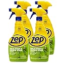 Zep Mold Stain and Mildew Stain Remover - 32 oz (Pack of 4) ZUMILDEW32 - Professional Strength No Scrub Formula