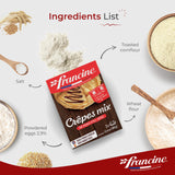 Francine French Crepe Mix - Makes 20 French Crepes | Just Add Water, Imported from France, 13 oz