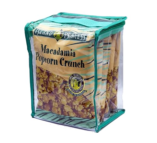 Island Princess Macadamia Popcorn Crunch - 5 pack