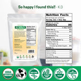 Z Natural Foods Organic Pumpkin Powder - Pure Powdered Pumpkin for Delicious Pumpkin Spice Latte, Baking, Smoothies, Juice, Puree - Dried Sweet Vegan