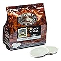 Baronet Coffee Pods [French Vanilla Flavored-54 Pods] Single Cup Use for Senseo Machine - 3 Bags of 18 Single Serve 8 Gram, Regular Strength, Medium