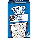 Pop-Tarts Toaster Pastries, Breakfast Foods, Kids Snacks, Frosted Cookies and Creme (8 Pop-Tarts)