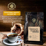 Christopher Bean Coffee - Certified Kosher - Decaf Ground Universal Drip Chocolate Decadence Flavored Coffee| Flavored Coffee with Medium Roast 100%