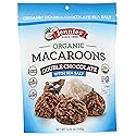 Jennies Organic Double Chocolate Macaroons with Sea Salt, 5.25oz | Dairy Free | Gluten Free | Peanut Free | Individually Wrapped