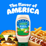 Hidden Valley Original Ranch Condiment and Dressing, Easy Squeeze Bottle, 24 Fl Oz (Package May Vary)