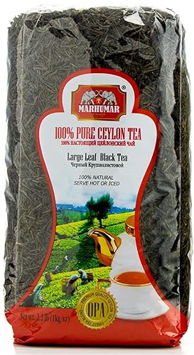 Marhumar Large Leaf Black 100% Pure Ceylon Tea (2.2Lb)